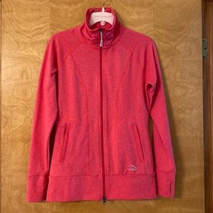 L.L.Bean full zip running athletic jacket